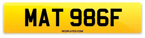 MAT 986F