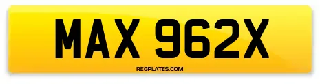 MAX 962X