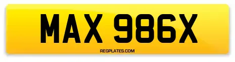 MAX 986X