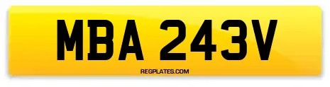 MBA 243V