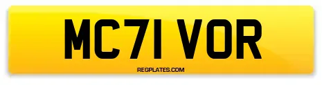 MC71 VOR