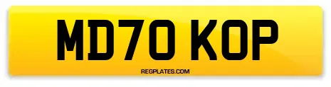 MD70 KOP