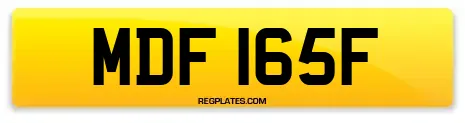 MDF 165F