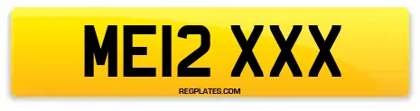 ME12 XXX