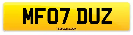MF07 DUZ