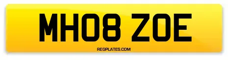 MH08 ZOE