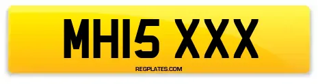 MH15 XXX