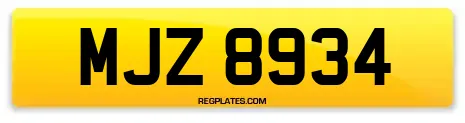 MJZ 8934
