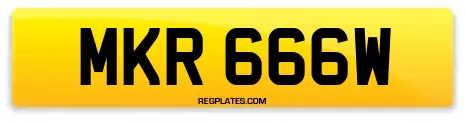 MKR 666W