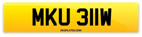 MKU 311W