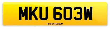 MKU 603W