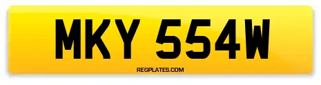 MKY 554W