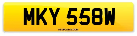 MKY 558W