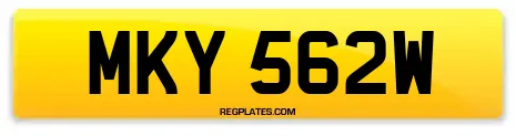 MKY 562W