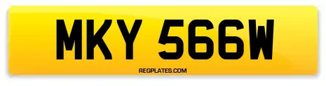 MKY 566W