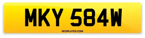 MKY 584W