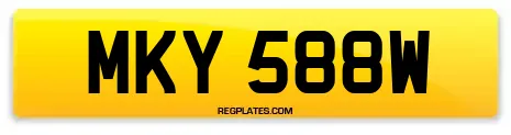 MKY 588W