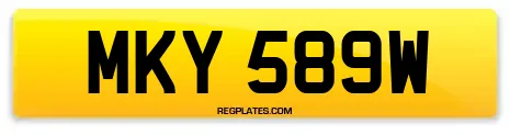 MKY 589W
