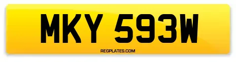 MKY 593W