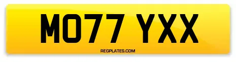MO77 YXX