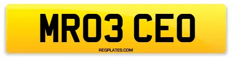 MR03 CEO