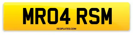 MR04 RSM