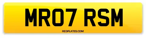 MR07 RSM