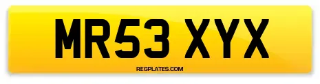 MR53 XYX