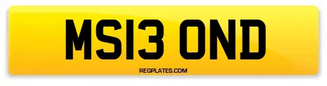 MS13 OND