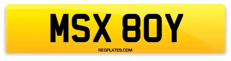 MSX 80Y
