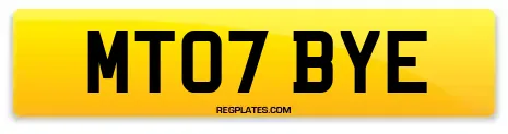 MT07 BYE
