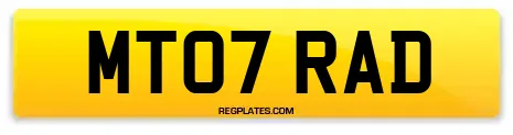 MT07 RAD
