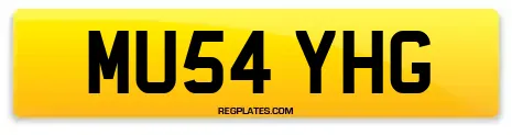 MU54 YHG