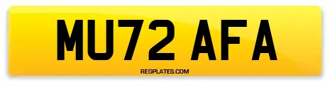 MU72 AFA
