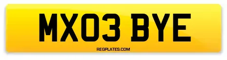 MX03 BYE