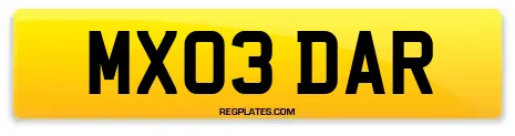 MX03 DAR
