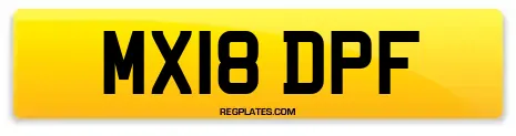 MX18 DPF