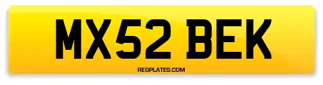 MX52 BEK