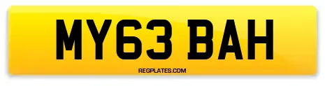 MY63 BAH