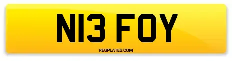 N13 FOY