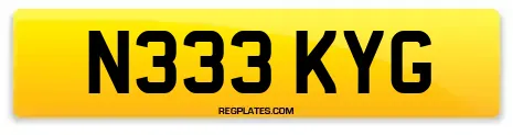 N333 KYG