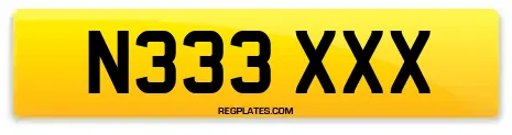 N333 XXX