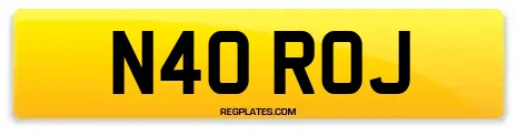 N40 ROJ