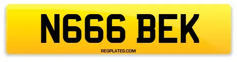 N666 BEK