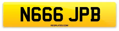 N666 JPB