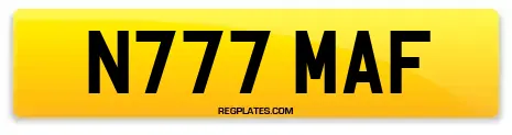 N777 MAF