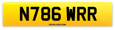 N786 WRR