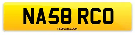 NA58 RCO