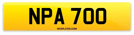 NPA 700