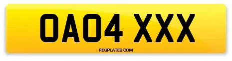 OA04 XXX